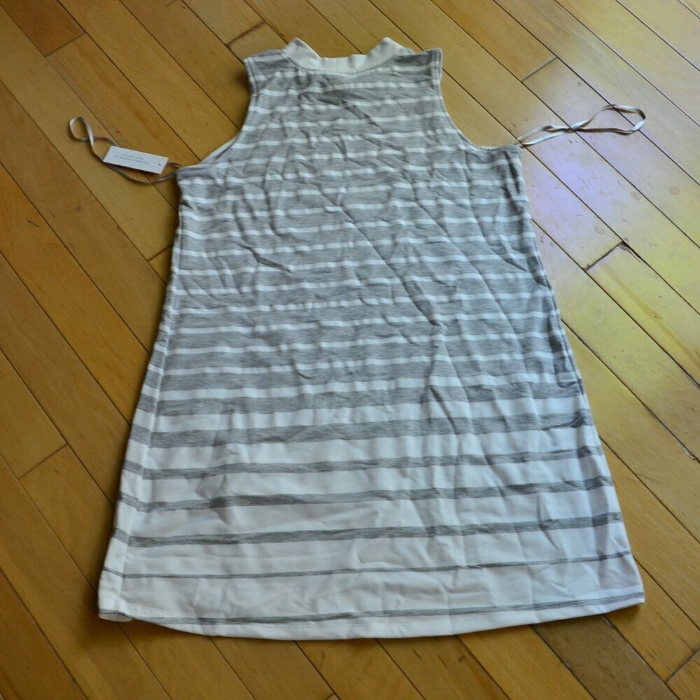 TASH + SOPHIE Mock Neck Sleeveless Variegate Dress L - Picture 5 of 8